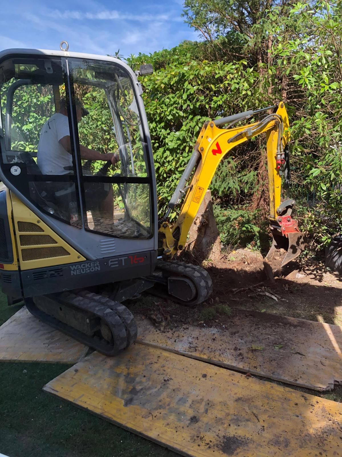 Minibagger Wacker Neuson ET16 mit Kabine